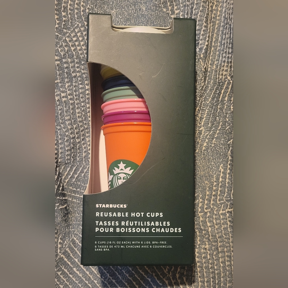 Starbucks hot cups